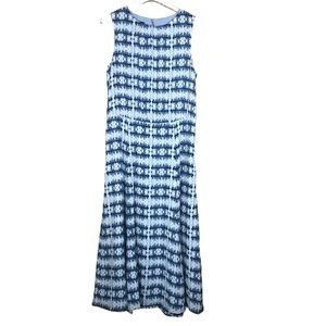 Pendleton Indigo Batik Boardwalk Maxi Dress